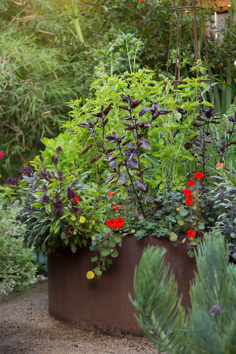 25 Beautiful Raised Garden Bed Ideas for Veggies & Flowers 6 Round Raised Bed