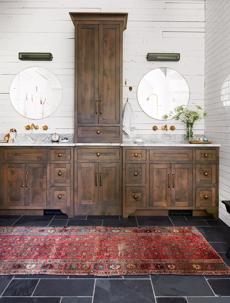 Rustic Bathroom Color Scheme