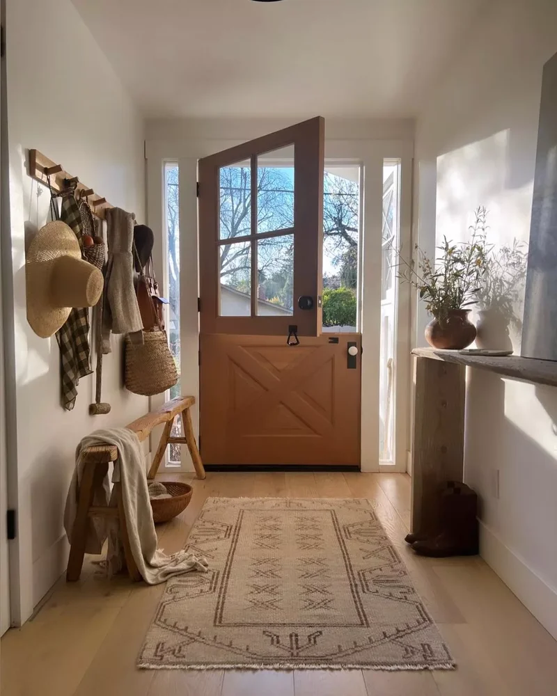 28 Beautiful Entryway Bench Ideas That Welcome Your Guests 20 Rustic Bench