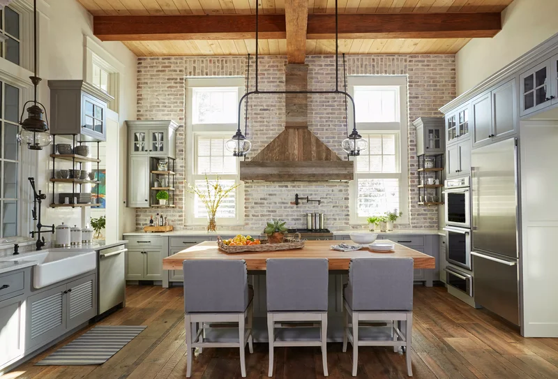 Rustic Industrial Kitchen