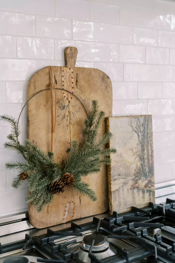 Rustic Kitchen Vignette