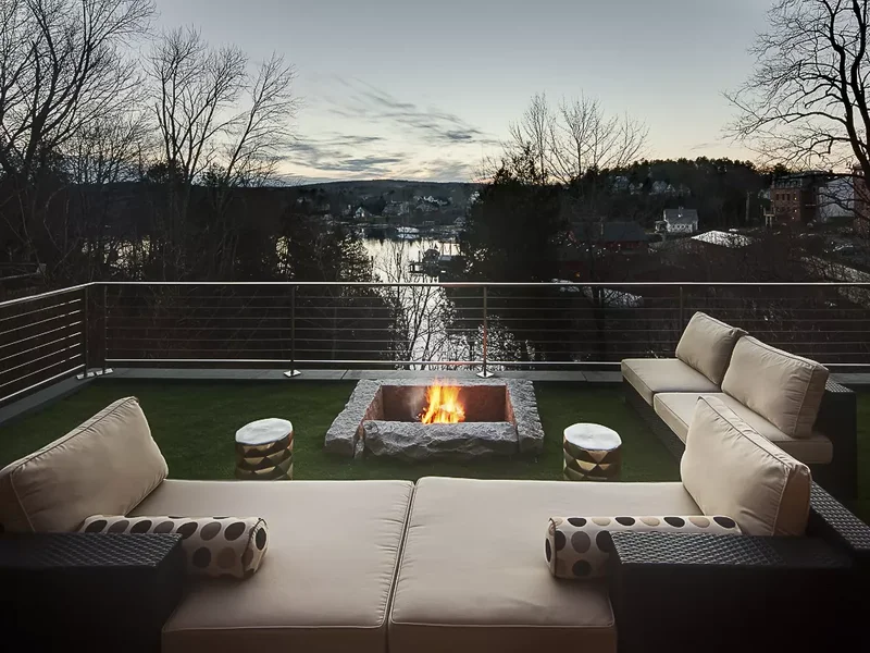 Rustic Minimalist Fire Pit