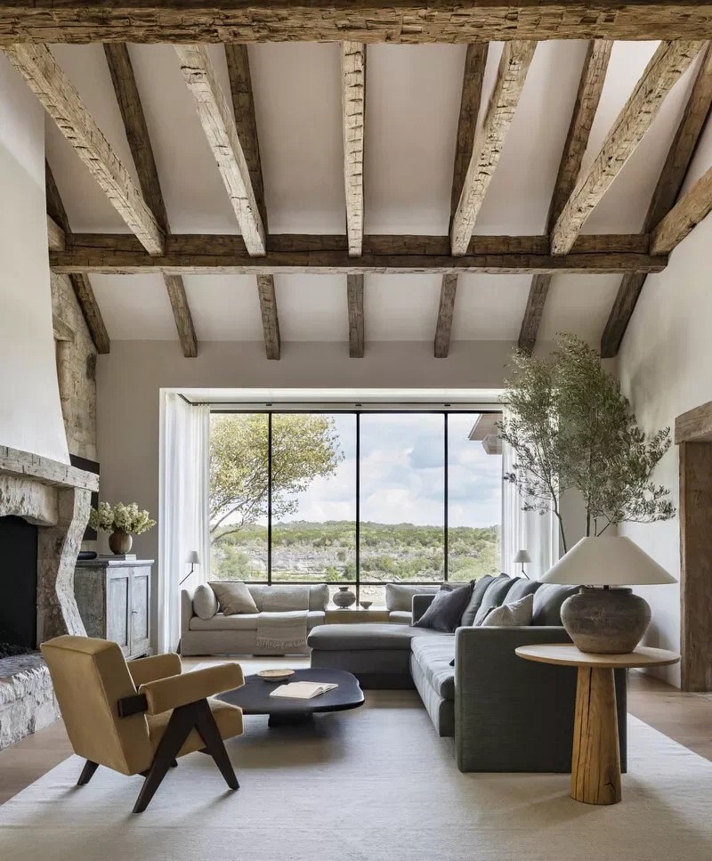 Rustic Neutral Living Room