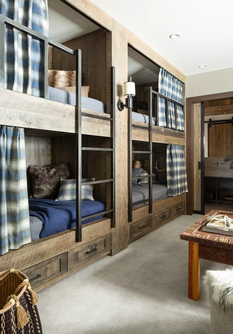 25 Beautiful Bunk Room Designs Everyone Will Adore 8 Rustic