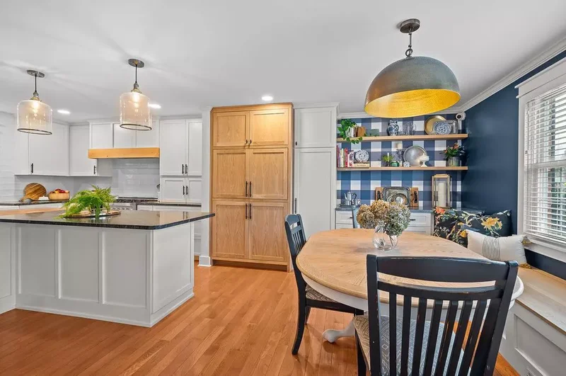 20 Beautiful Kitchen Accent Wall Ideas to Transform Your Space 11 Say Yes to Adorable Gingham