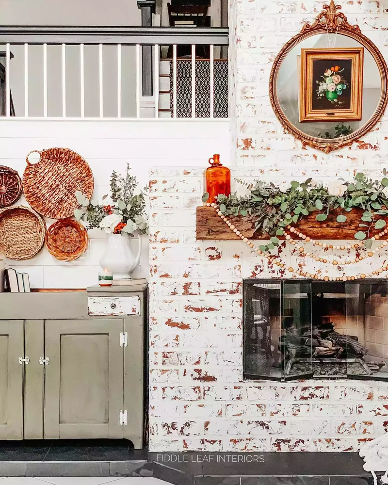 34 Cozy Farmhouse Fireplace Designs to Transform Your Room 2 Say Yes to Beads