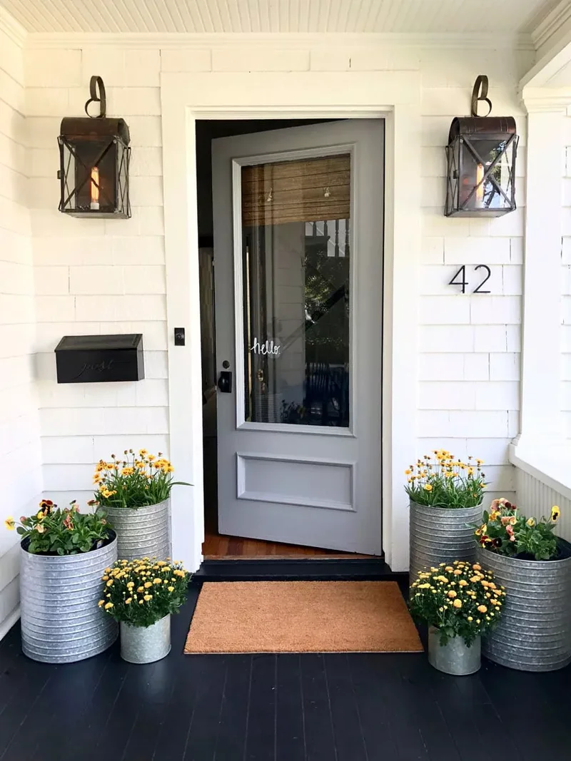 21 Front Entry Designs That Impress Before the Door Opens 12 Sconce Lights