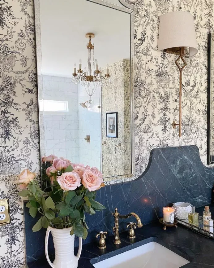 102 Beautiful Bathroom Design Ideas You'll Love to Recreate 65 Sculpted Marble Backsplash