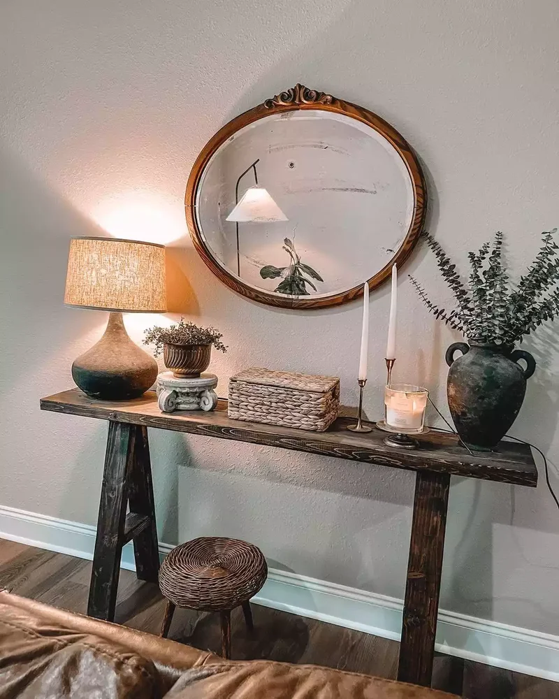 51 Entryway Mirror Ideas That Make Your Space Feel Larger 37 Search for Vintage