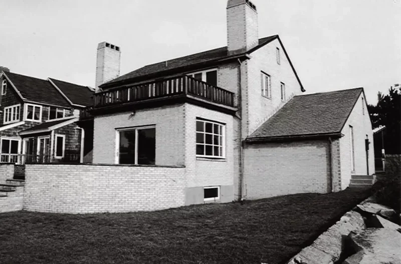 Seaside Patio Makeover Before
