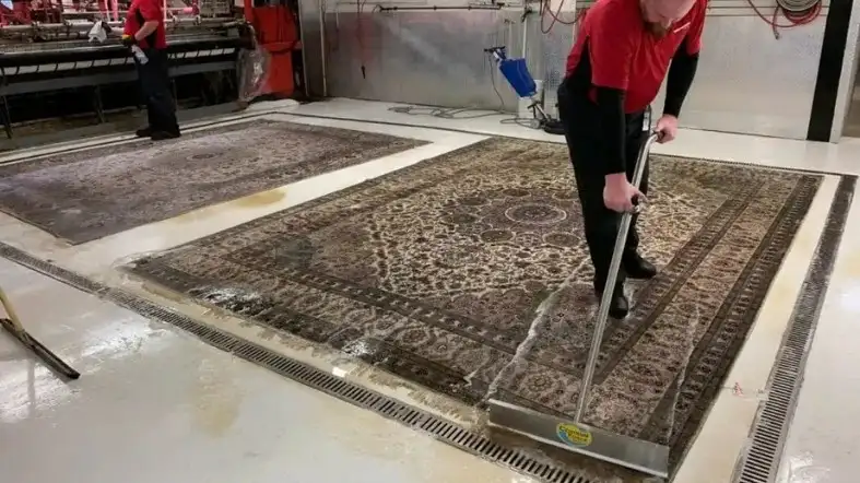 Select The Location Power Wash Your Wool Rug