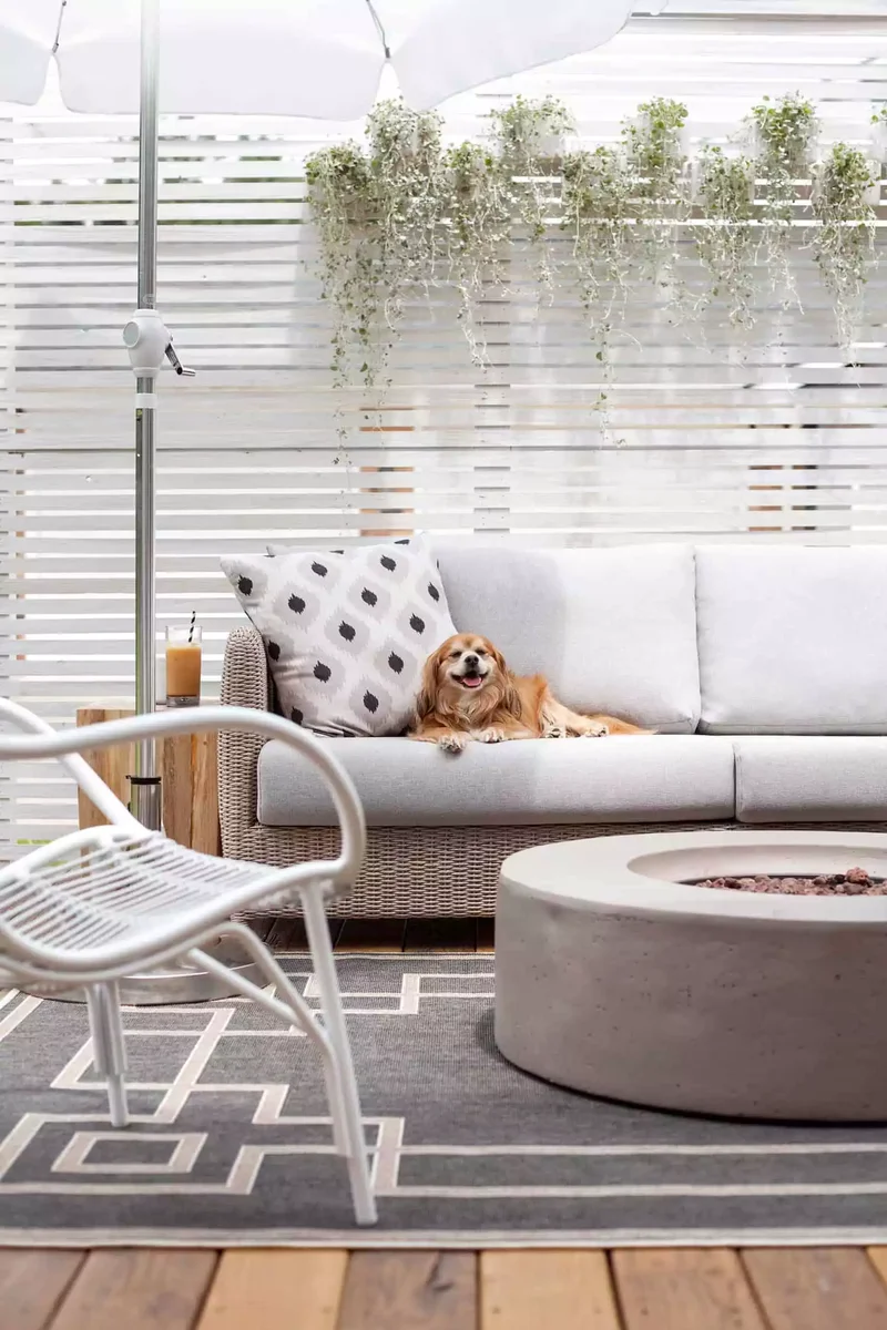 Semi-Opaque Wood Slats