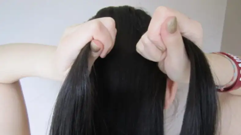 Separate Hair Into Sections
