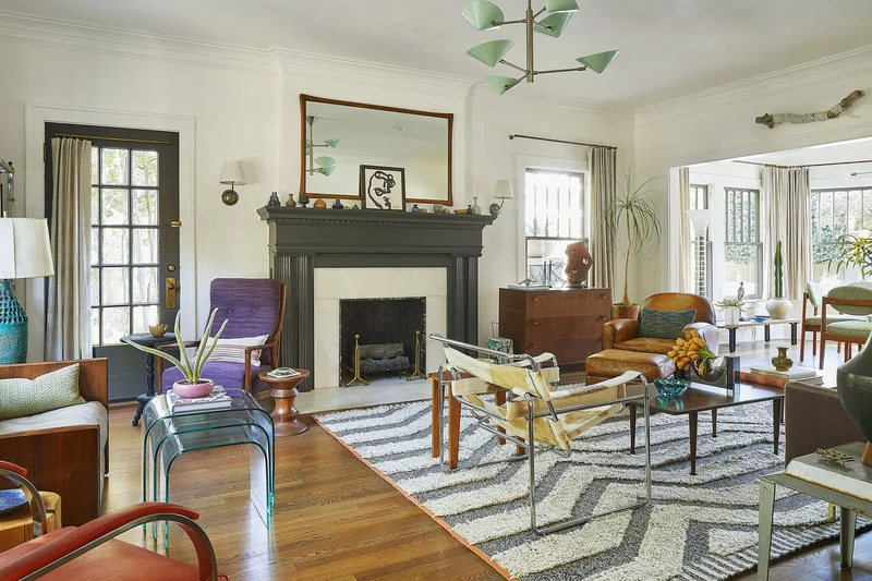 50 Living Room Design Ideas for Spaces Everyone Enjoys 2 Separate Seating Areas