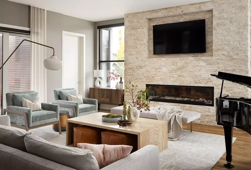 20 Creative Living Room Corner Ideas to Transform Your Space 19 Set Up a Console Table