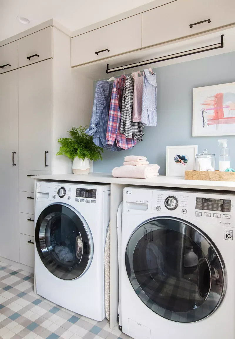 33 Modern Laundry Room Designs That Never Go Out of Style 17 Set a Pattern