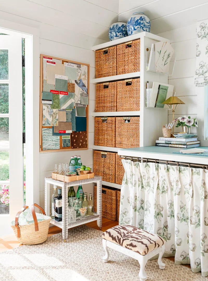 12 She Shed Design Ideas for Your Perfect Backyard Retreat 5 She Shed Hobby Area