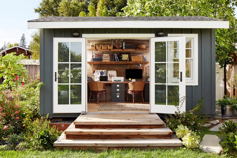 12 She Shed Design Ideas for Your Perfect Backyard Retreat 12 She Shed Office Ideas
