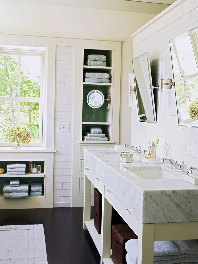 28 Smart Bathroom Towel Storage Solutions That Work 10 Shelf Drawers for Towels