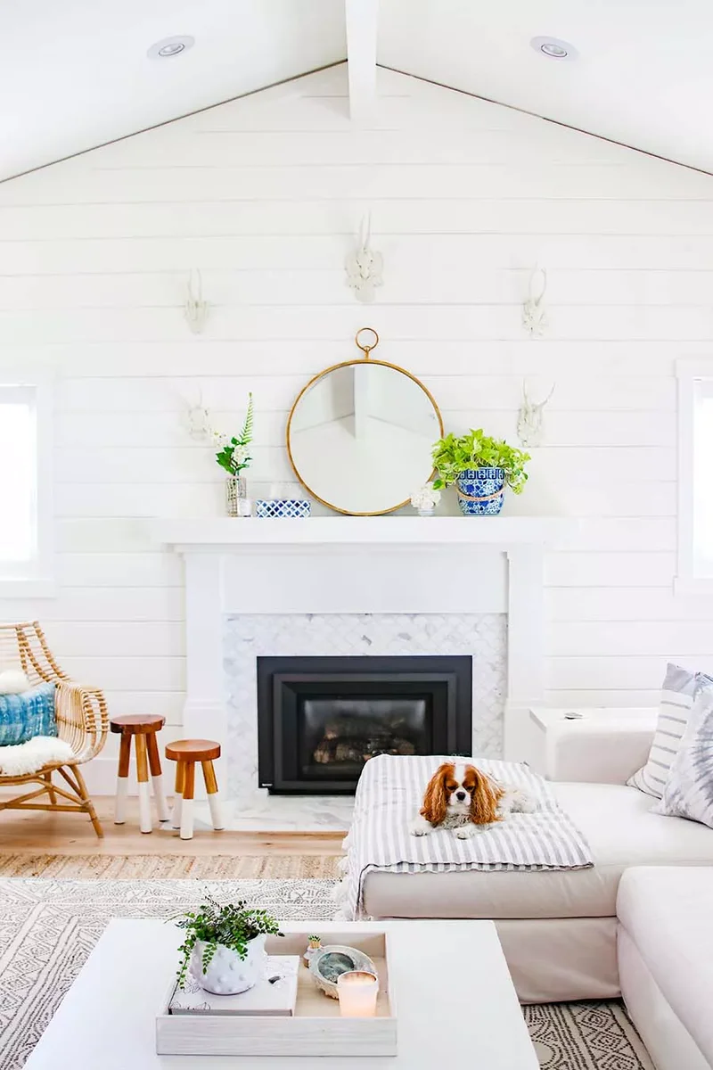 47 Shiplap Fireplace Designs for Every Style and Space 44 Shiplap Fireplace Wall