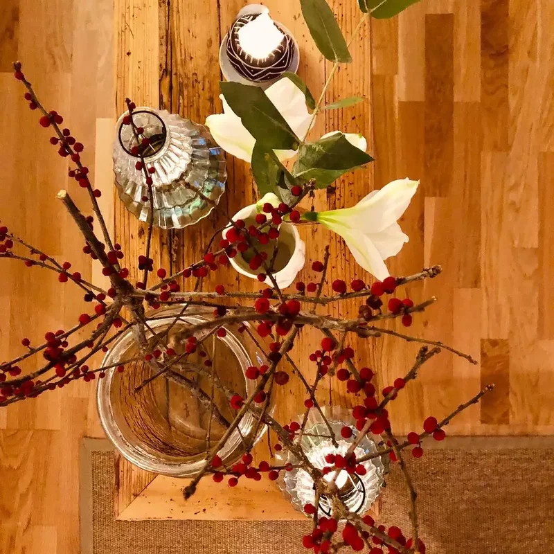 Shocking Red Berries