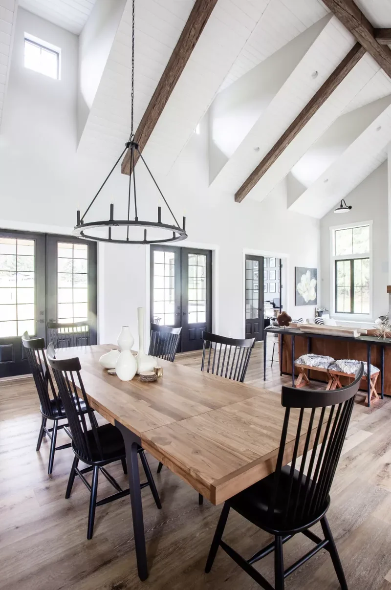 67 Farmhouse Style Ideas for Your Modern Rustic Home 67 Show Off Rustic Architectural Elements
