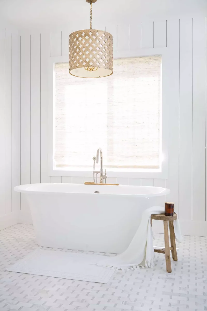 39 Shiplap Bathroom Designs From Farmhouse to Modern Style 31 Simple Shiplap Bathroom