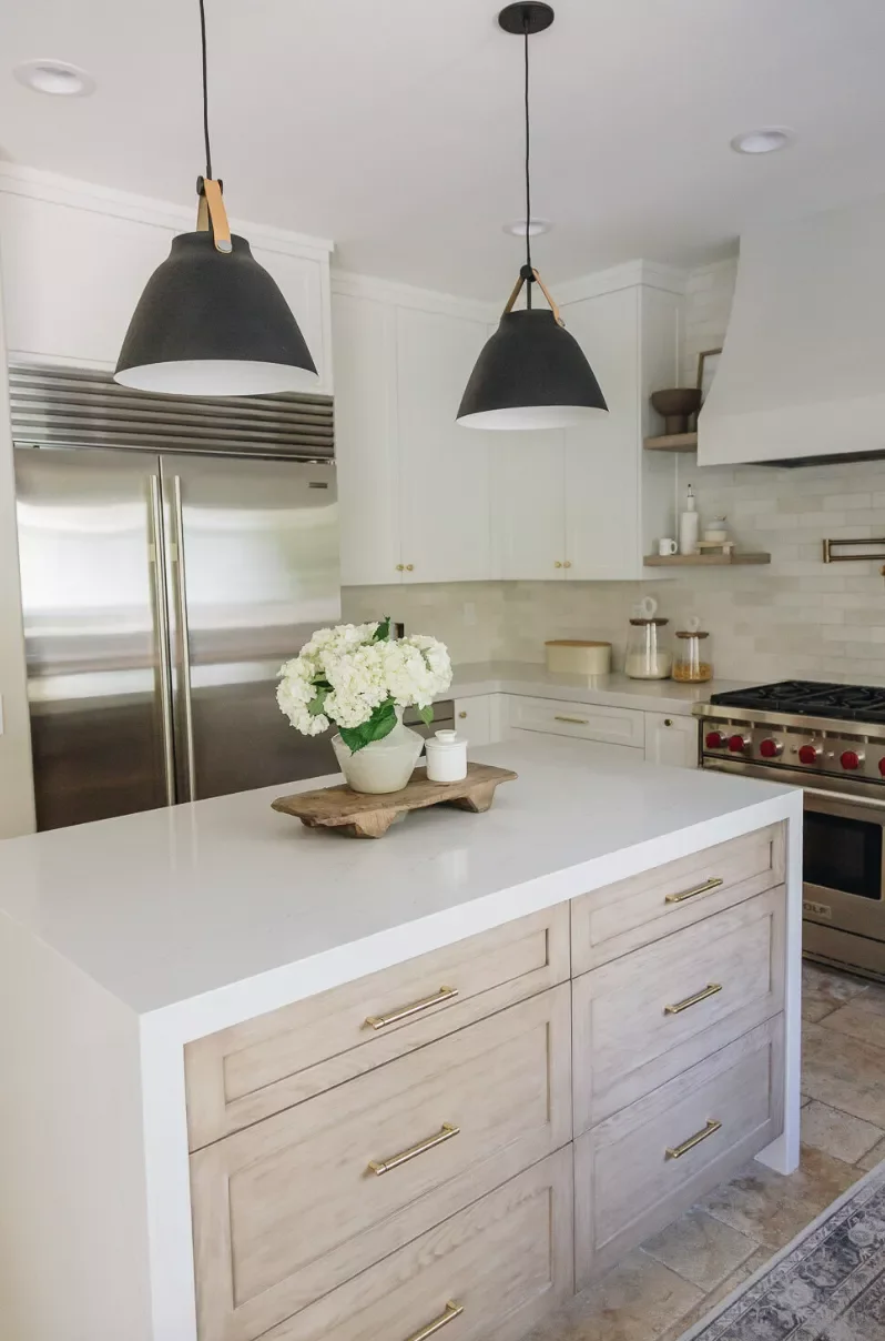 Simply Styled Kitchen Island