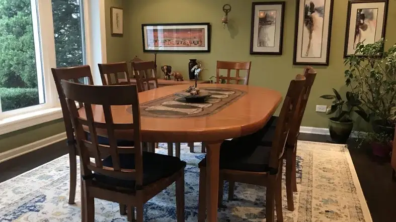 Size Of Rug For 10-Seater Dining Table