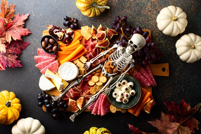 Skeleton Charcuterie Board