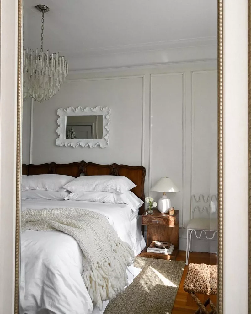 30 Beautiful Bedding Ideas to Make Your Bedroom Extra Cozy 17 Skip the Throw Pillows