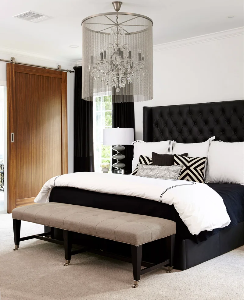 31 Sophisticated Black Bedroom Ideas for Your Dream Space 27 Sleek Black Bedroom Idea