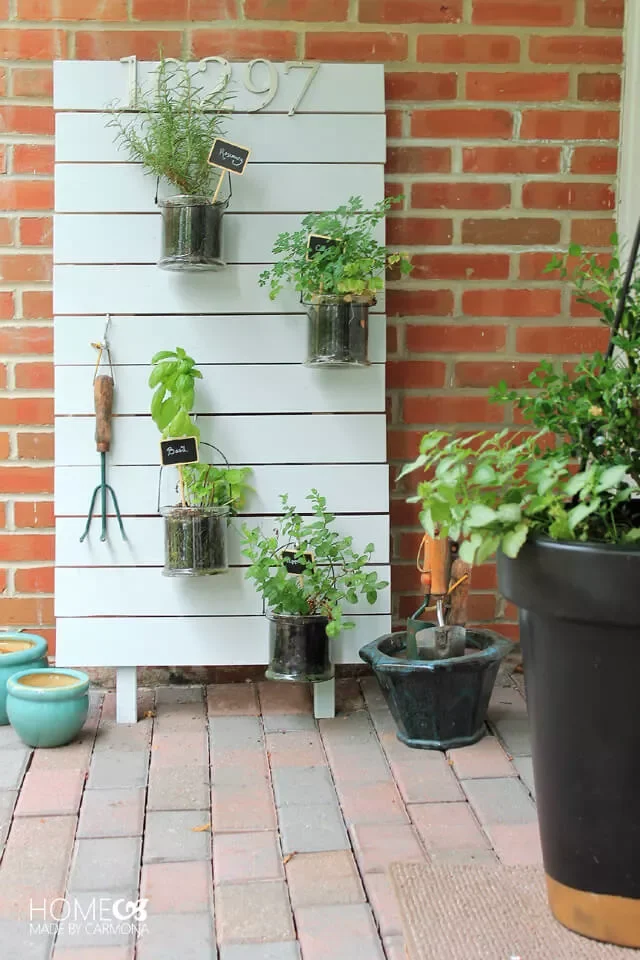 Small Brick Patio Garden