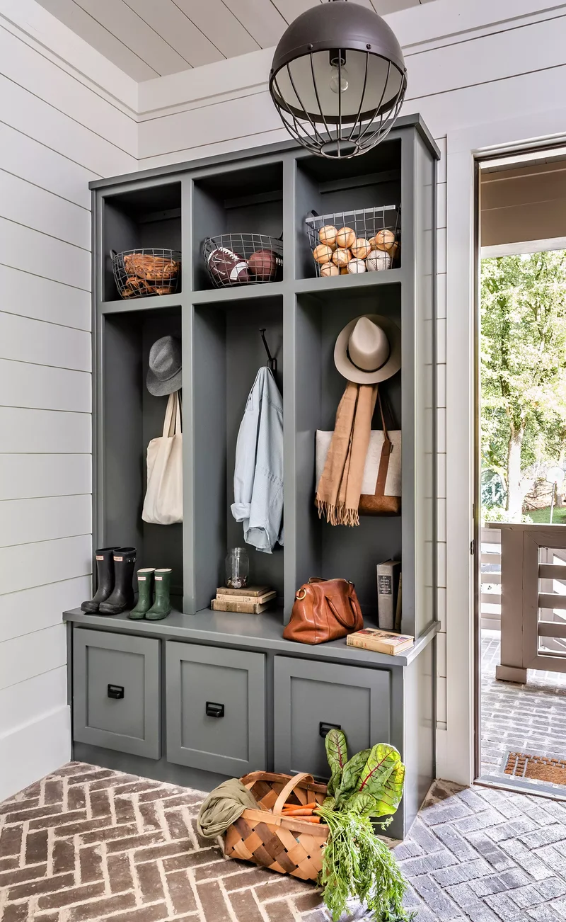 31 Compact Mudroom Ideas to Boost Style and Functionality 31 Small Mudroom Design