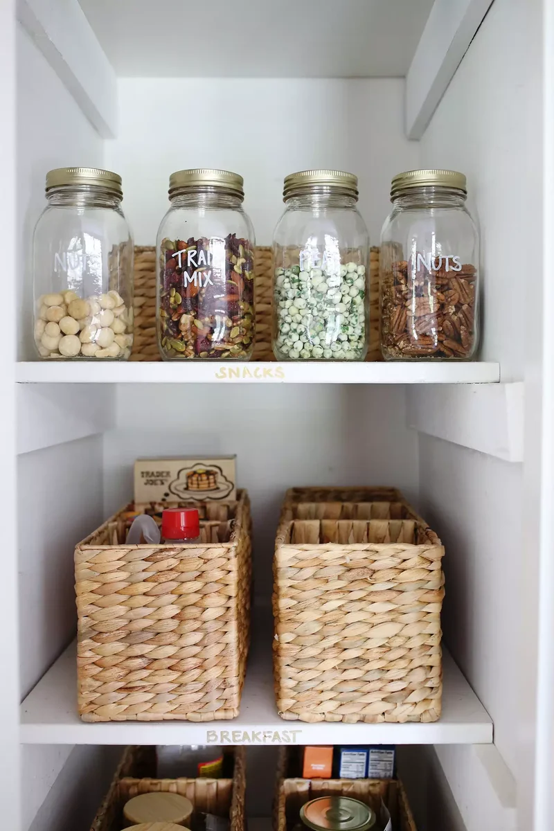Small Pantry Snack Storage