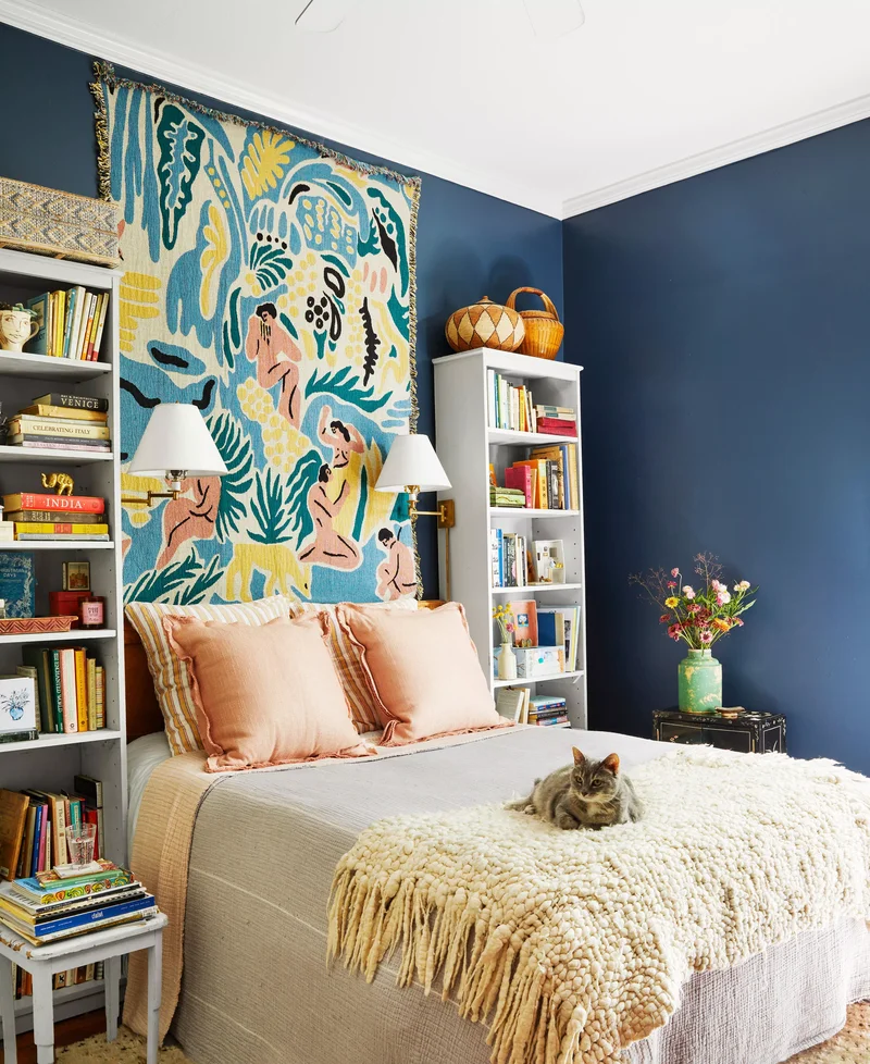 40 Bohemian Bedroom Ideas for Your Dreamy Personal Retreat 34 Small-Space Boho Bedroom Storage