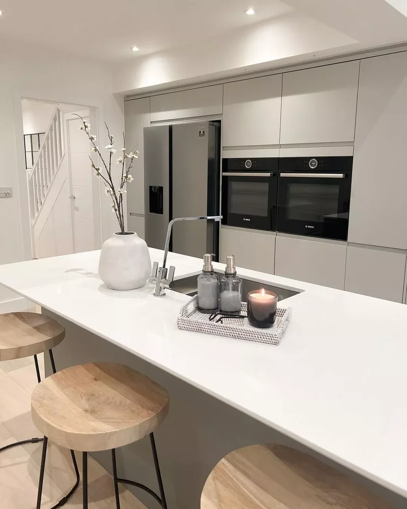 20 Kitchen Island Styling Ideas to Transform Your Space 4 Soap Bottles