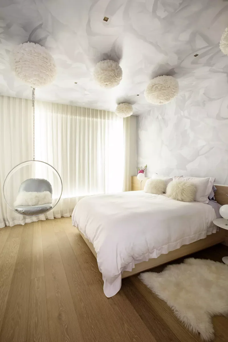 55 Best Kids' Bedroom Ideas That Grow with Your Children 10 Soft Cloud Theme