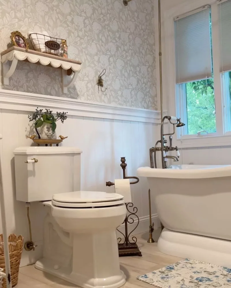 42 Country Bathroom Ideas for Your Modern Farmhouse Style 32 Soft Touches