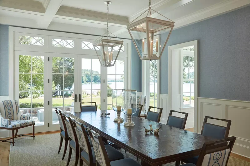 40 Beautiful Blue Dining Rooms You'll Want to Recreate 36 Something Subtle