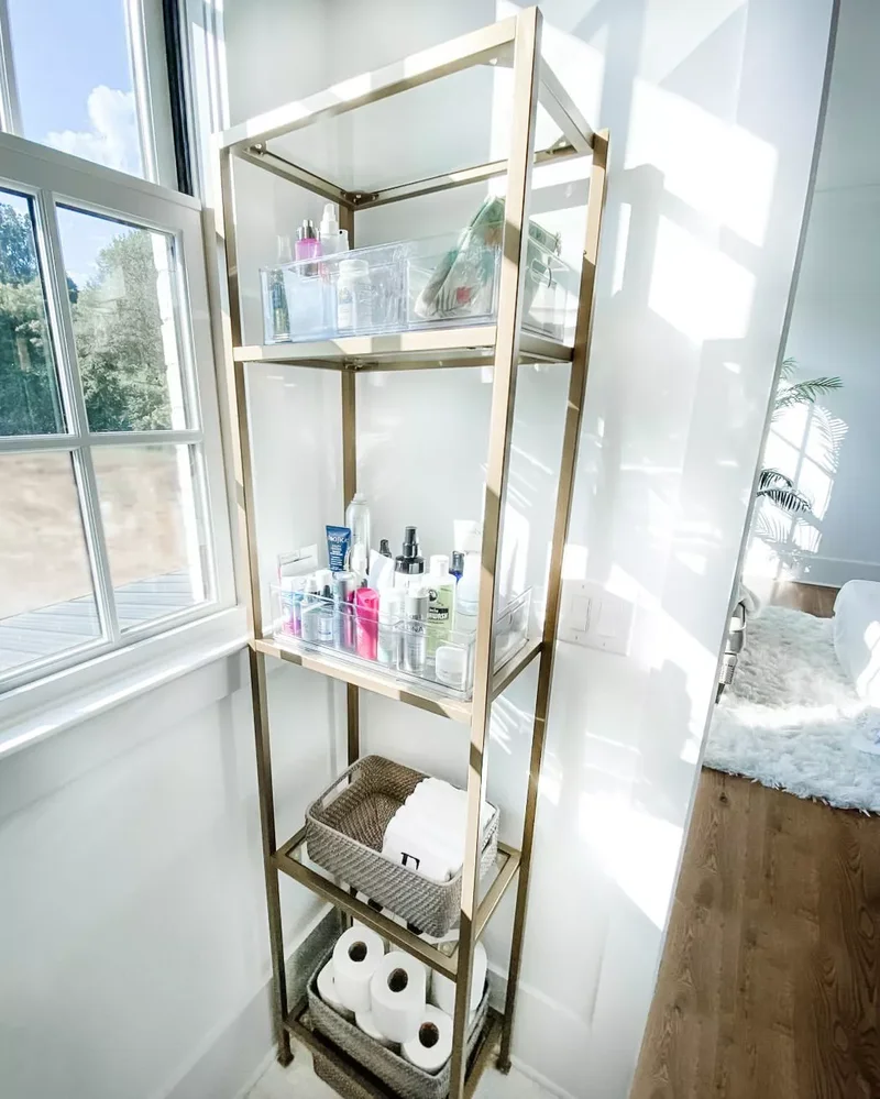 24 Smart Ways to Organize Your Bathroom Closet Beautifully 5 Sort With Baskets and Bins