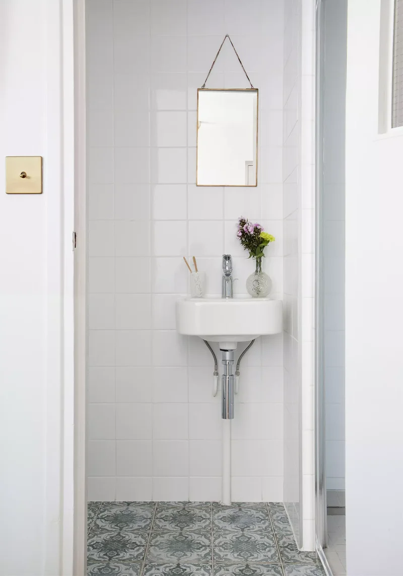 43 Beautiful Powder Room Ideas to Transform Your Half Bath 42 Source a Tiny Sink