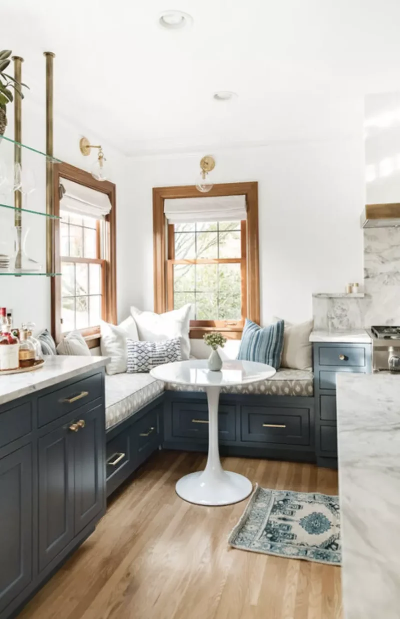 30 Breakfast Nook Ideas to Create Your Inviting Corner 20 Space-Saving Breakfast Nook