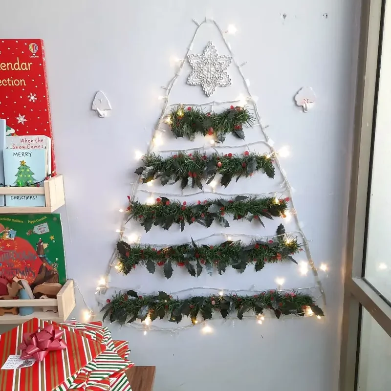 DIY Christmas Tree Ideas Worth Displaying for Your Guests 39 Space-Saving DIY Tree