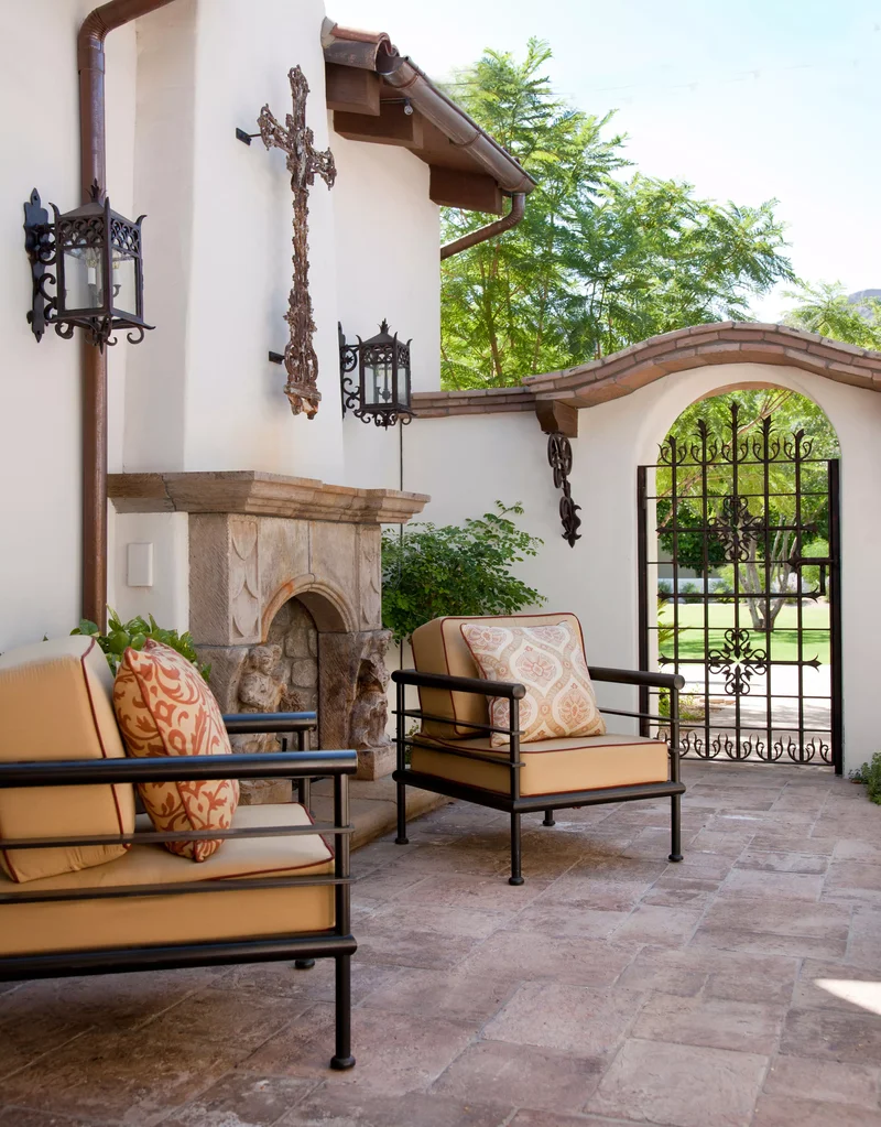 26 Beautiful Garden Gate Ideas to Enhance Your Yard 12 Spanish Colonial Gate