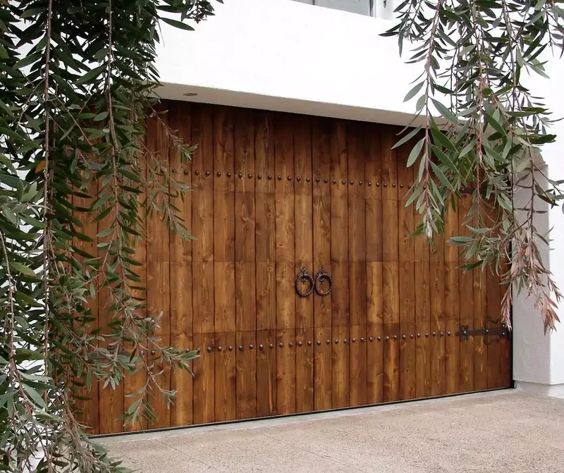 52 Stunning Garage Door Ideas to Boost Your Curb Appeal 48 Spanish-Style Garage Door