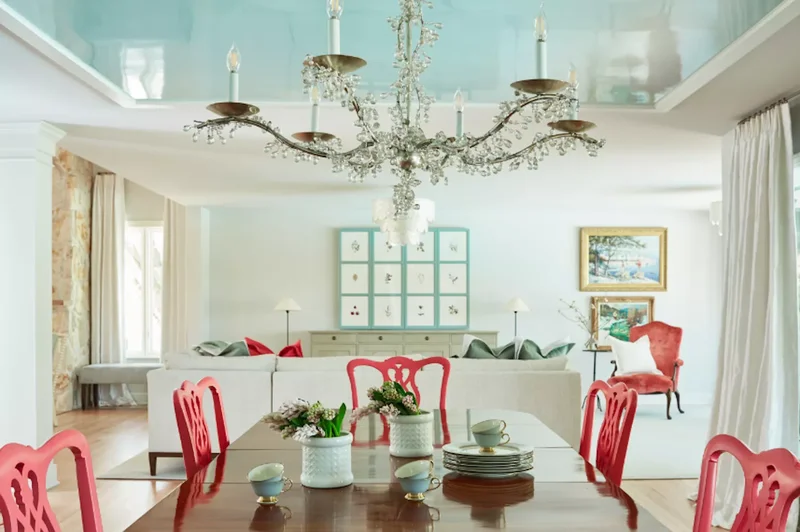 40 Beautiful Blue Dining Rooms You'll Want to Recreate 14 Springtime Joy