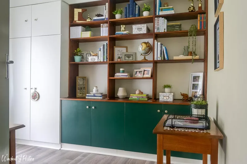 30 Home Office Shelving Solutions for Your Workspace 16 Stack Shelves to the Ceiling
