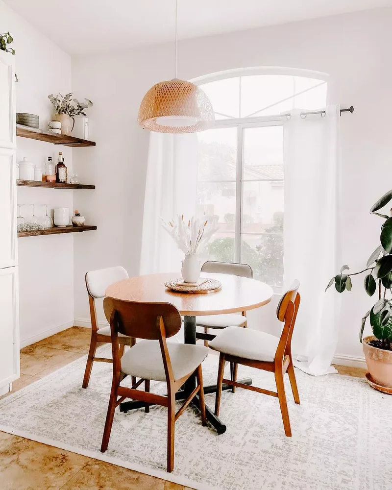 43 Stunning Dining Table Centerpiece Ideas for Every Season 42 Stack of Round Placemats