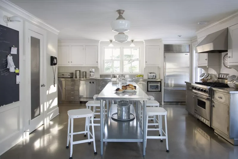 24 Beautiful Kitchen Island Storage Solutions You'll Love 19 Stainless Steel Shelving